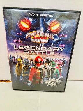 Power Rangers Super Megaforce Legendary Battle DVD Works Saban 2014